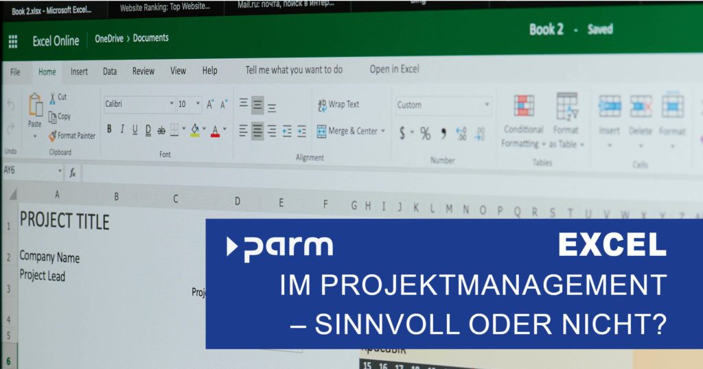 Post_Excel Excel im Projektmangagement - sinnvoll oder nicht?