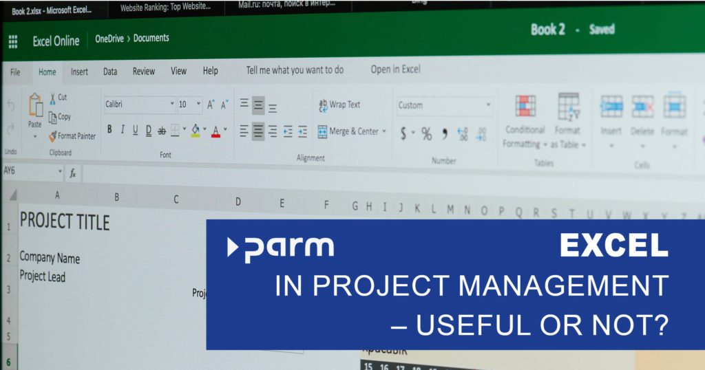 Post_Excel Excel in project management - useful or not?