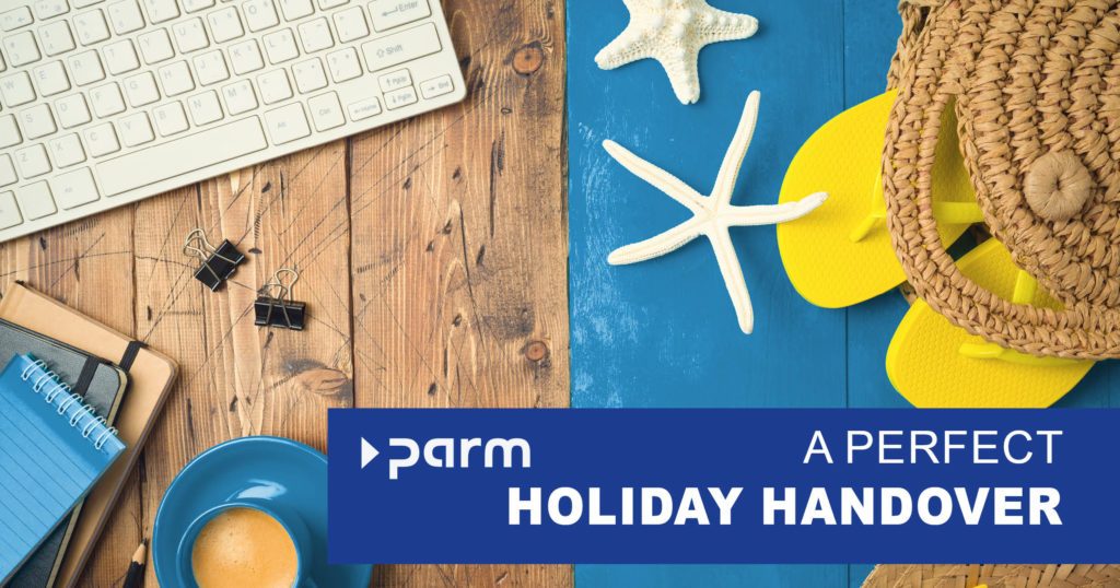 With the right project handover, you can enjoy your holiday to the fullest