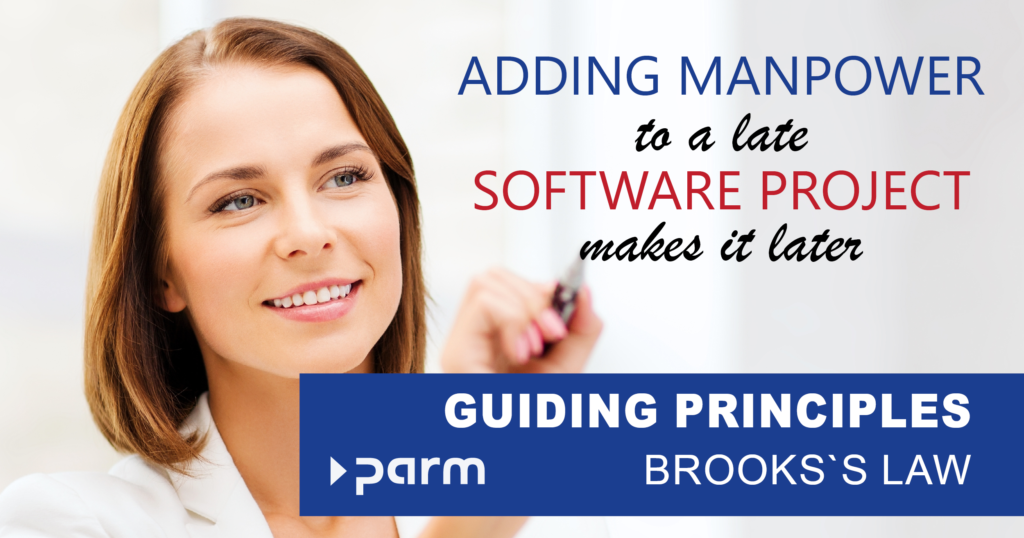 Post_Brooks Guiding principles in project management - Brooks' Law