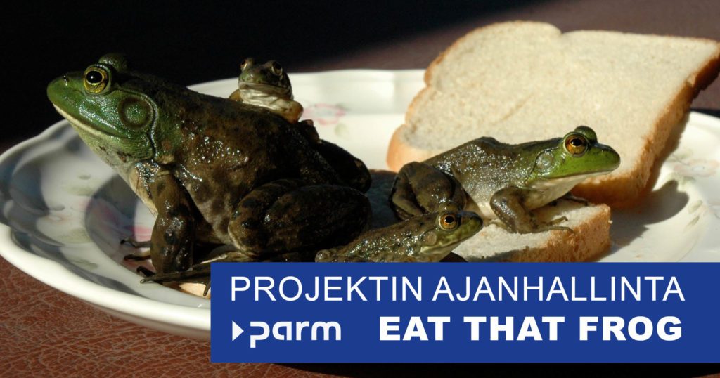 Post_Eat-that-frog Projektin ajanhallinta: Eat That Frog