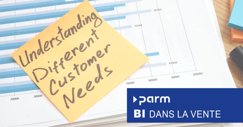 Business Intelligence dans la vente - avec des données pour mieux comprendre les besoins des clients