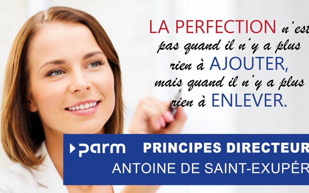 Principes directeurs de la gestion de projet: Saint-Exupéry