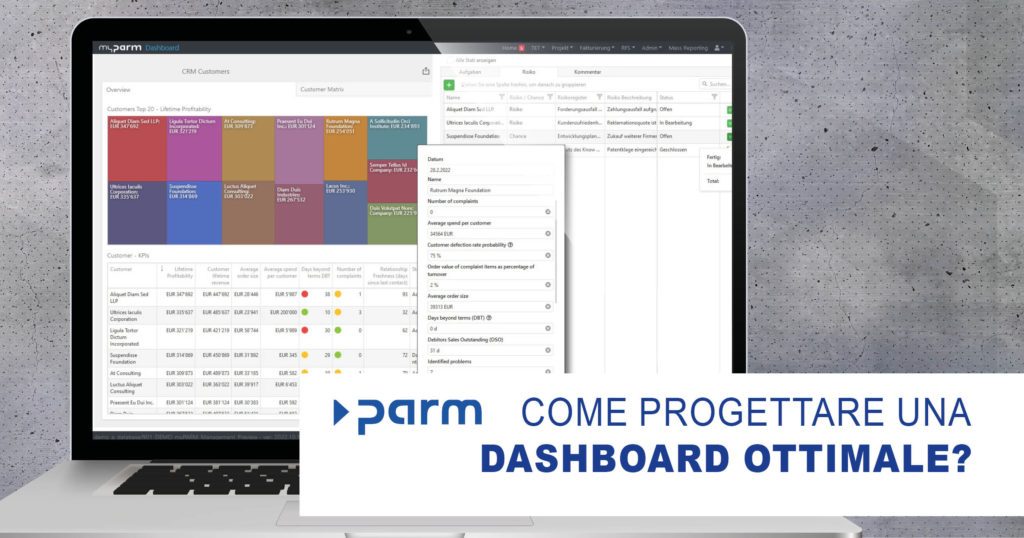 Come progettare una dashboard ottimale