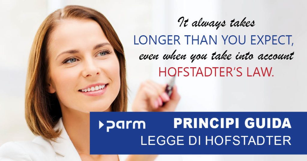 Principi guida nella gestione dei progetti: la legge di Hofstadter