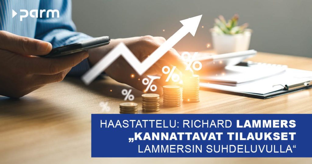 Haastattelu: Richard Lammers “Kannattavat tilaukset Lammersin suhdeluvulla”