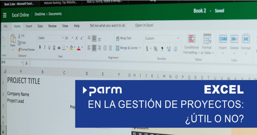 Excel en la gestión de proyectos: ¿útil o no?