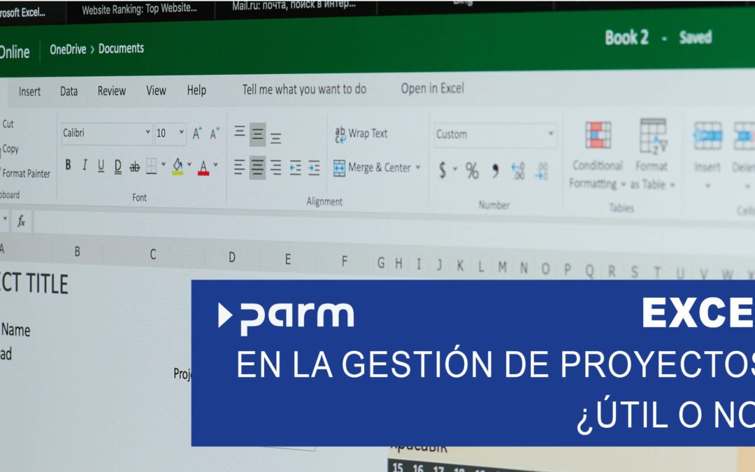 Excel en la gestión de proyectos: ¿útil o no?