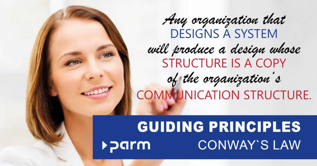 Post_Conway Guiding principles in project management: Conway's law