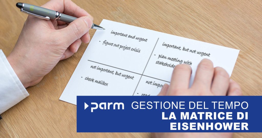 Assegnare le priorità alle attività con la Matrice di Eisenhower