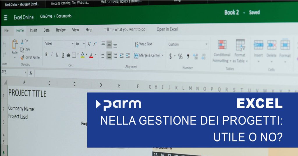 Excel nella gestione dei progetti: utile o no?