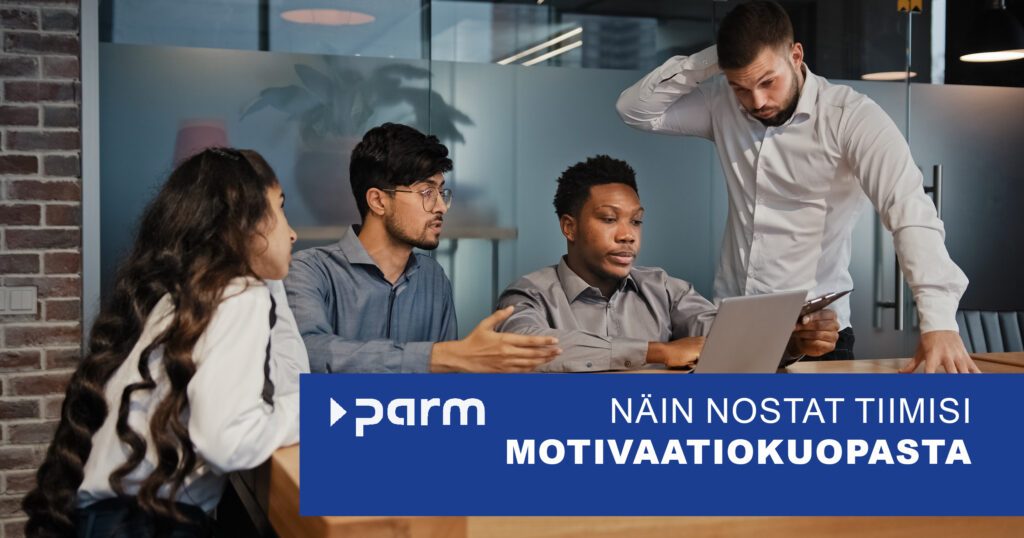 Näin nostat tiimisi motivaatiokuopasta