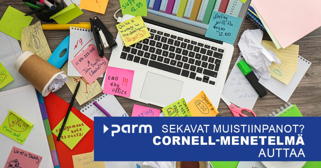 Post_Cornell-method Sekavat muistiinpanot? Cornell-menetelmä auttaa