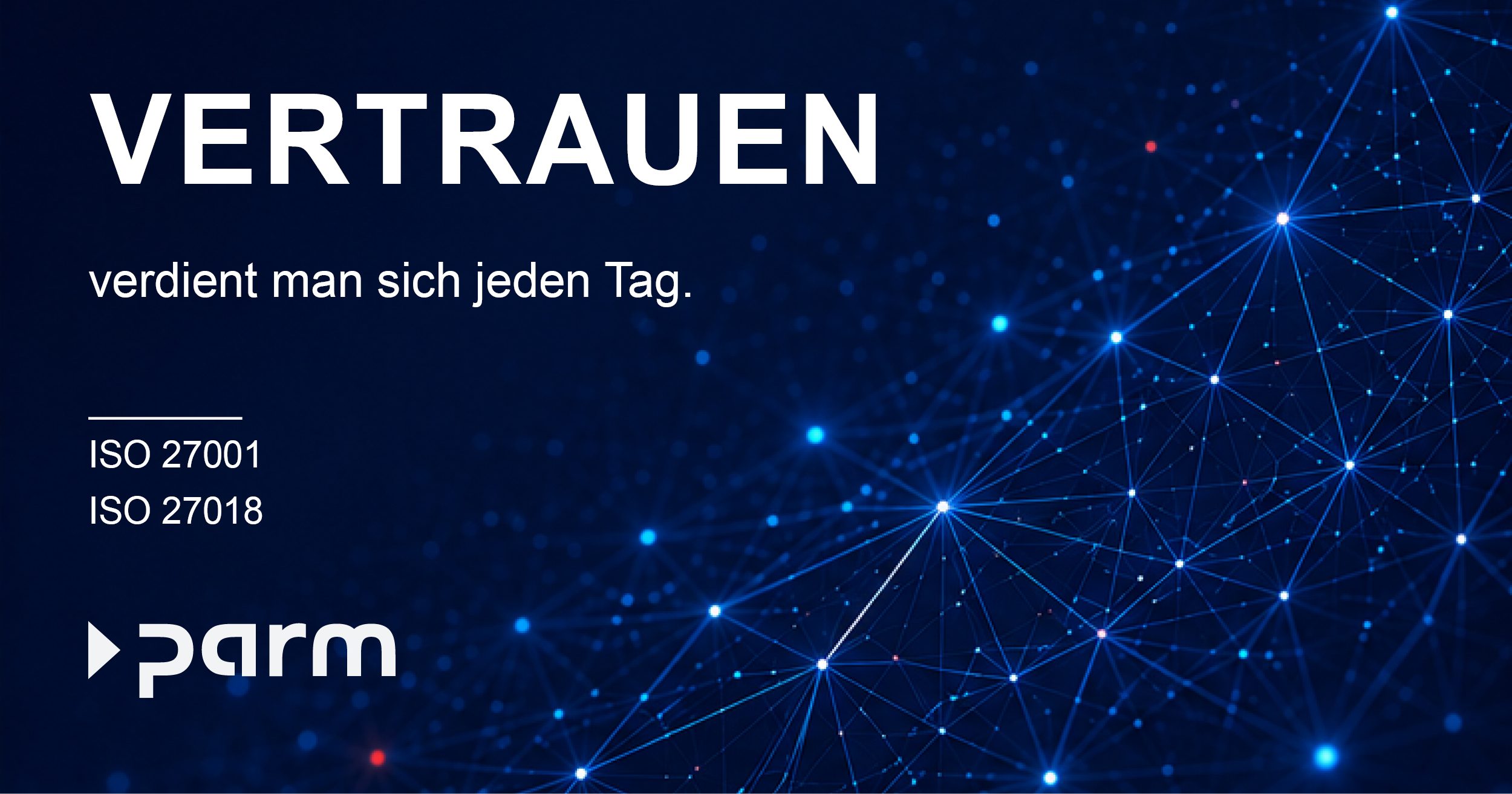 Posts_Zertifizierungen_DE2 Die Parm AG ist ISO 27001 und ISO 27018 zertifiziert